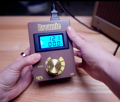 brown box pedal AmpRx Brownie Voltage Controller for Tube Amplifiers